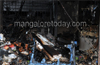 Mobile shop in Hampankatta catches fire